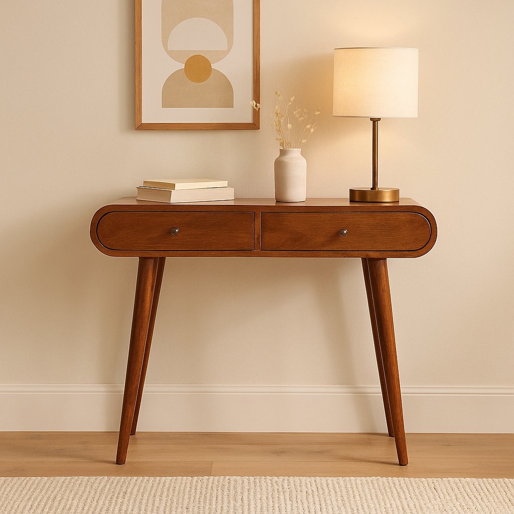 London - Console Table - Chestnut - Image 15