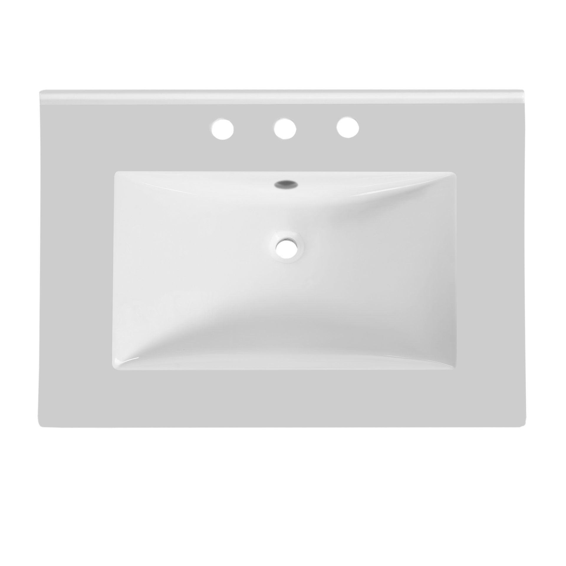 Bathroom Vanity With Handwoven Rattan Doors, Resin Basin - Natural Wood - Image 14