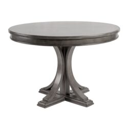Round Dining Table Design - Gray