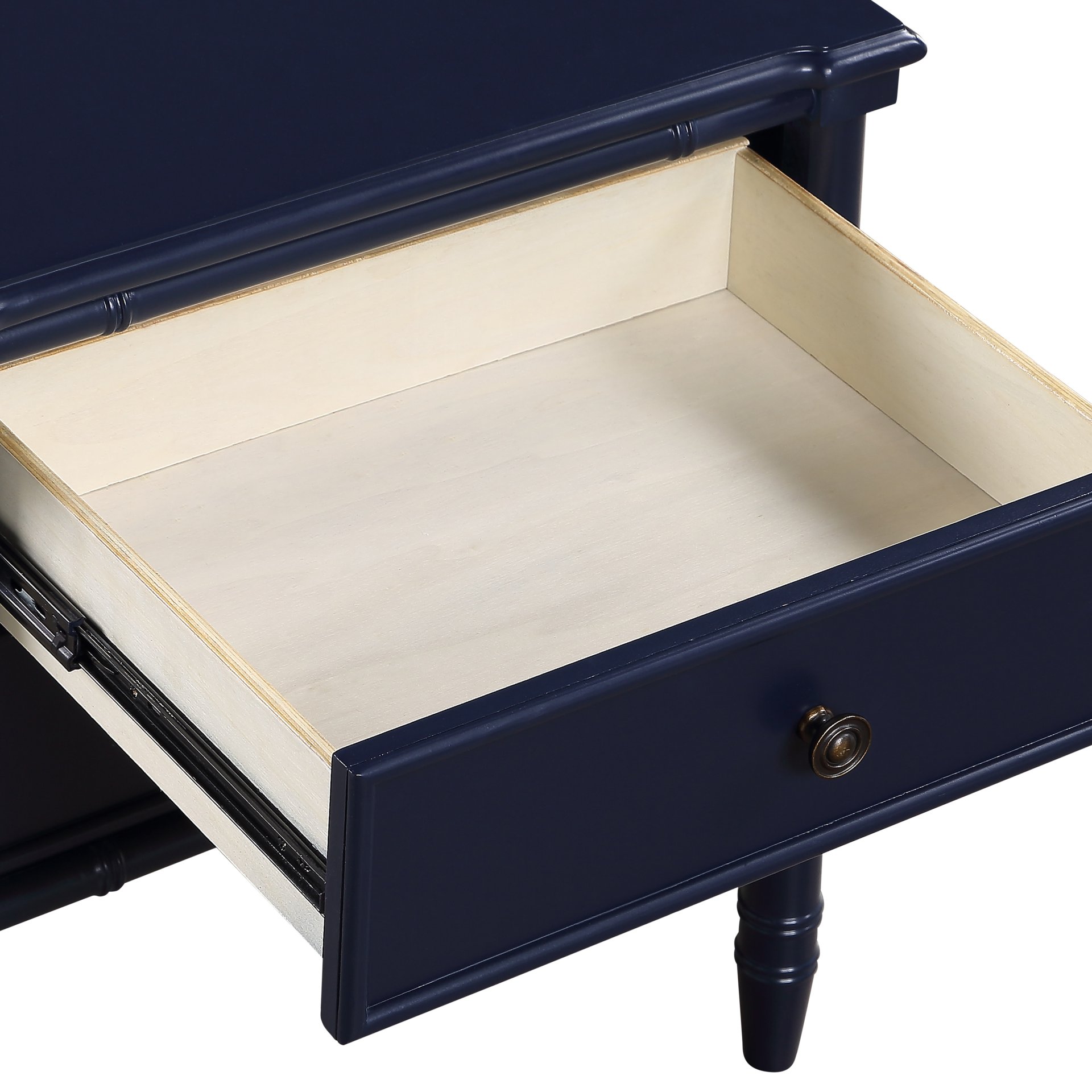 Emmett - 2 Drawer Nightstand - Dark Blue - Image 6
