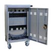 30 And 2 Bay Mobile School Charging Cart Station For Chromebook, Tablet And Laptop Computer With Power Strip Included - Silver - Image 11
