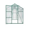 Newly Marketed Gain Height Windproof Aluminum Greenhouse 6 X 8 Ft Polycarbonate Greenhouse Raised Base And Anchor Aluminum Heavy Duty Walk - In Greenhouses For Outdoor Backyard In All Season - Green - Image 19