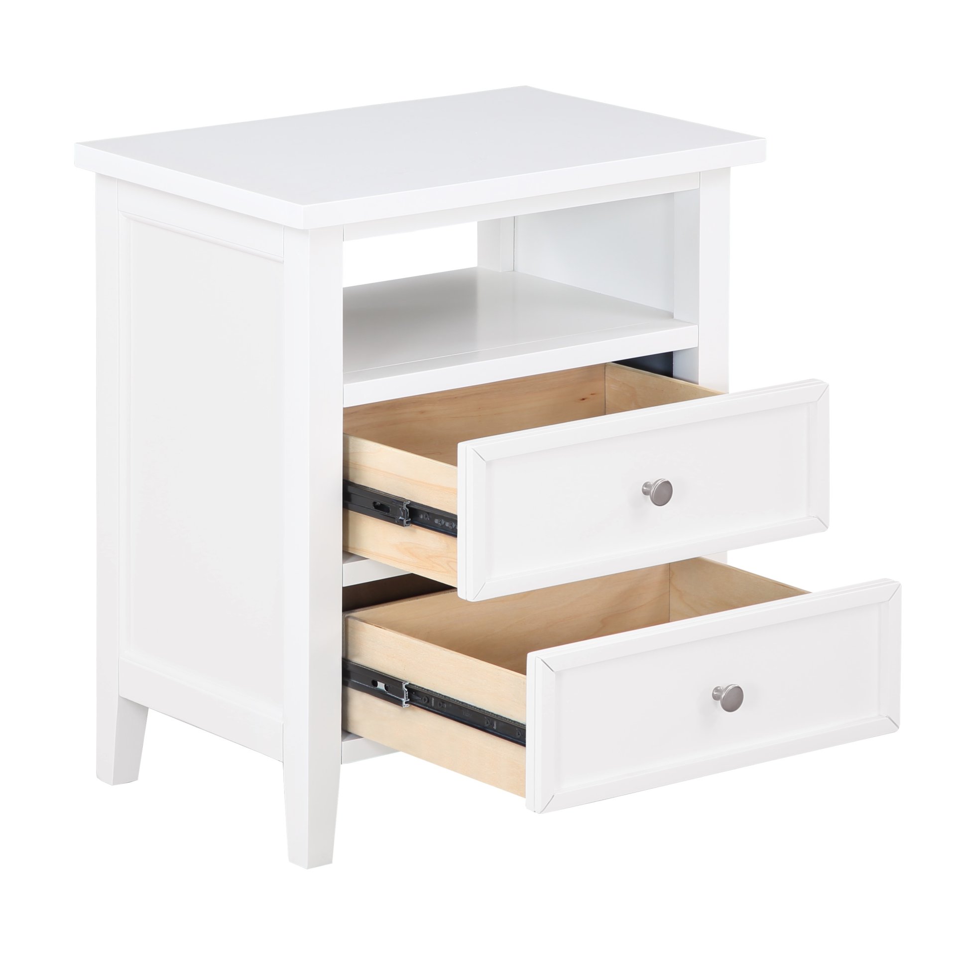 Weston - 2 Drawer Nightstand - White - Image 6