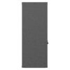 Metal Wall Mounted Tool Storage Cabinet With Locking Door, 1 Shelf, Metal - White - Image 15