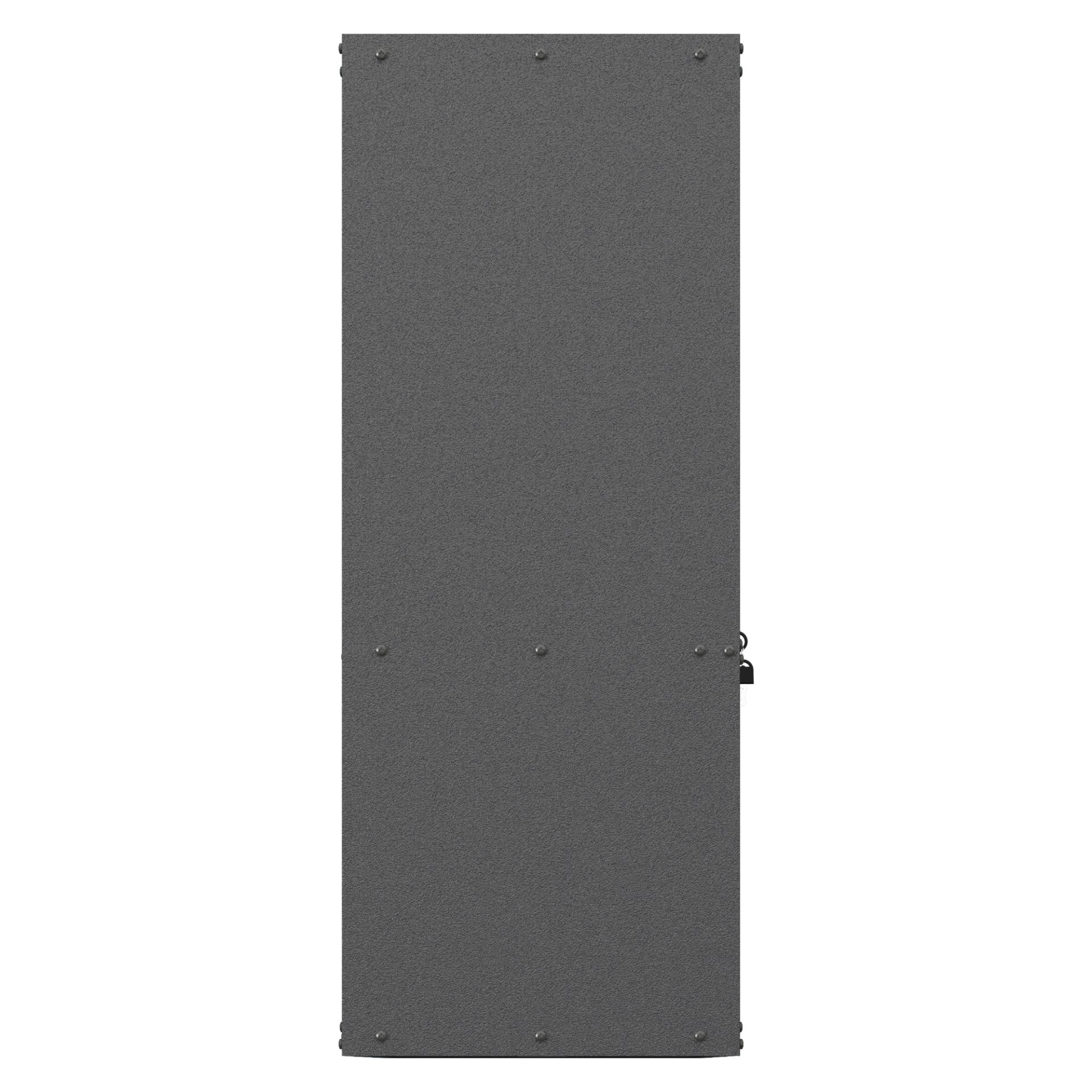 Metal Wall Mounted Tool Storage Cabinet With Locking Door, 1 Shelf, Metal - White - Image 15