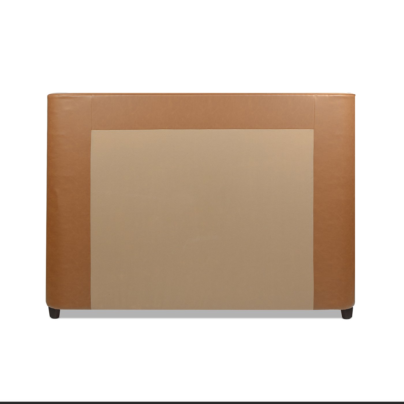 Brooklyn - King Tufted Panel Bed Headboard And Footboard Set - Caramel Tan Brown - Image 7