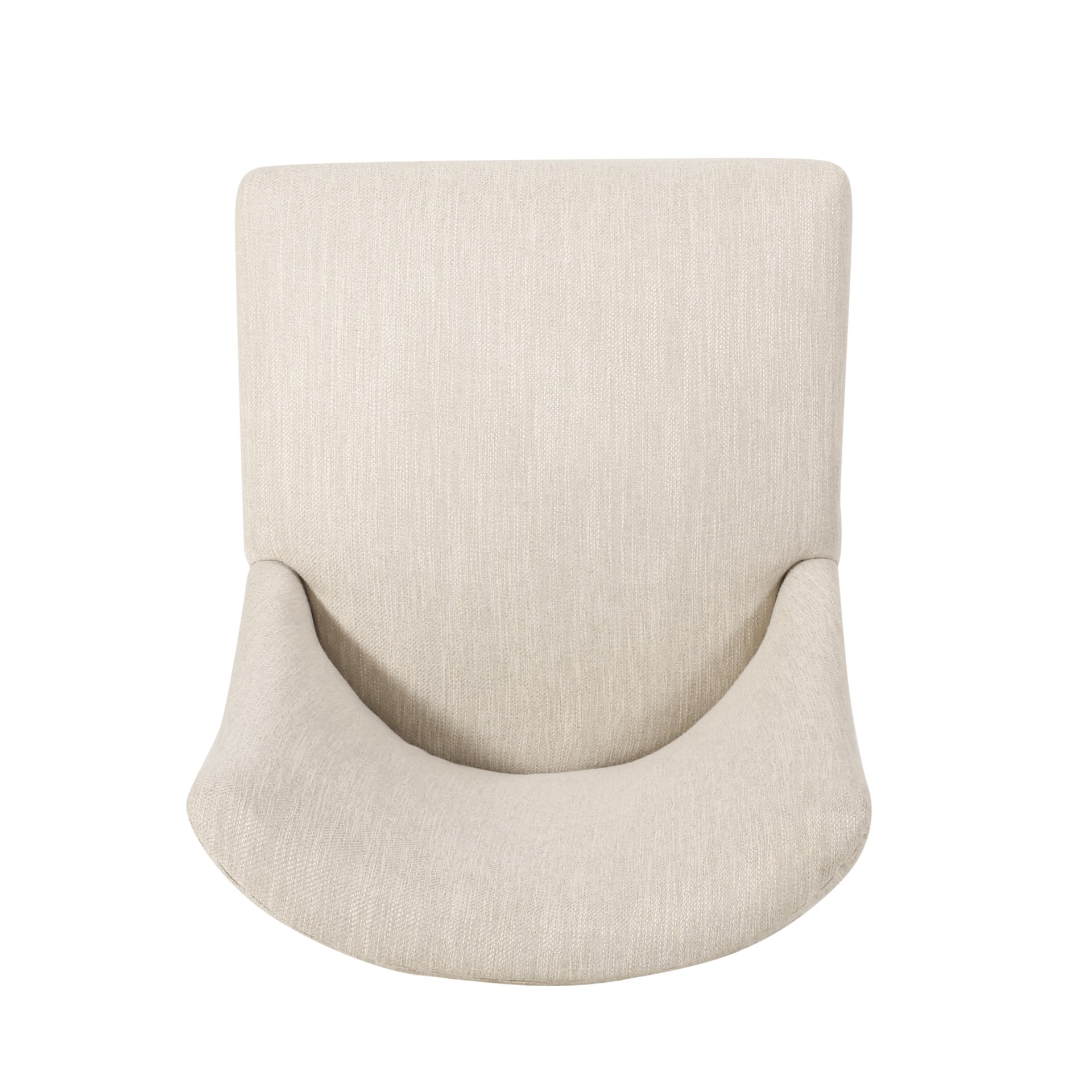 Classic Fabric Dining Chair - Beige - Image 10