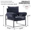 Adjustable Frame Sofa - Dark Blue - Image 3