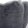 Lotus Compression Sofa Bean Bag With Pull Ring - Gray - Image 8