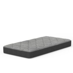 CS Hybrid - 8" Twin Pocket Coil Mattress - Black / Gray