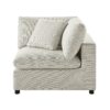 Cassandra - Corner Wedge Chair - Beige - Image 4