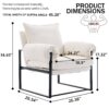 Adjustable Frame Sofa - Creamy White - Image 3