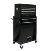 High Capacity Rolling Tool Chest With Wheels And Drawers, 6 Drawer Tool Storage Cabinet - Black - Image 5