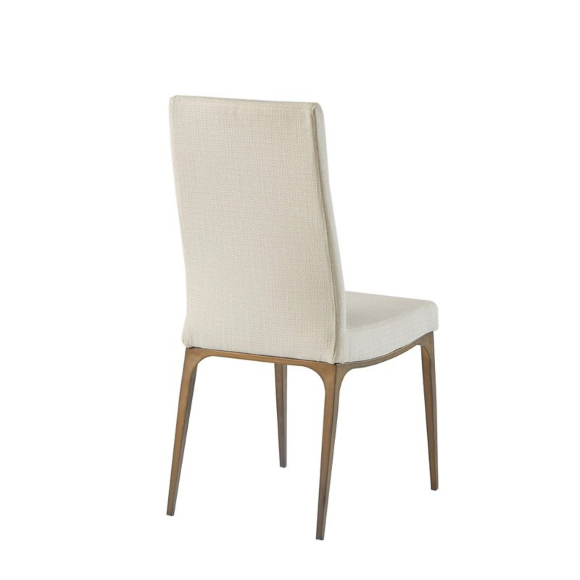 Captiva - Dining Side Chair With Upholstery (Set of 2) - Cream - Image 5