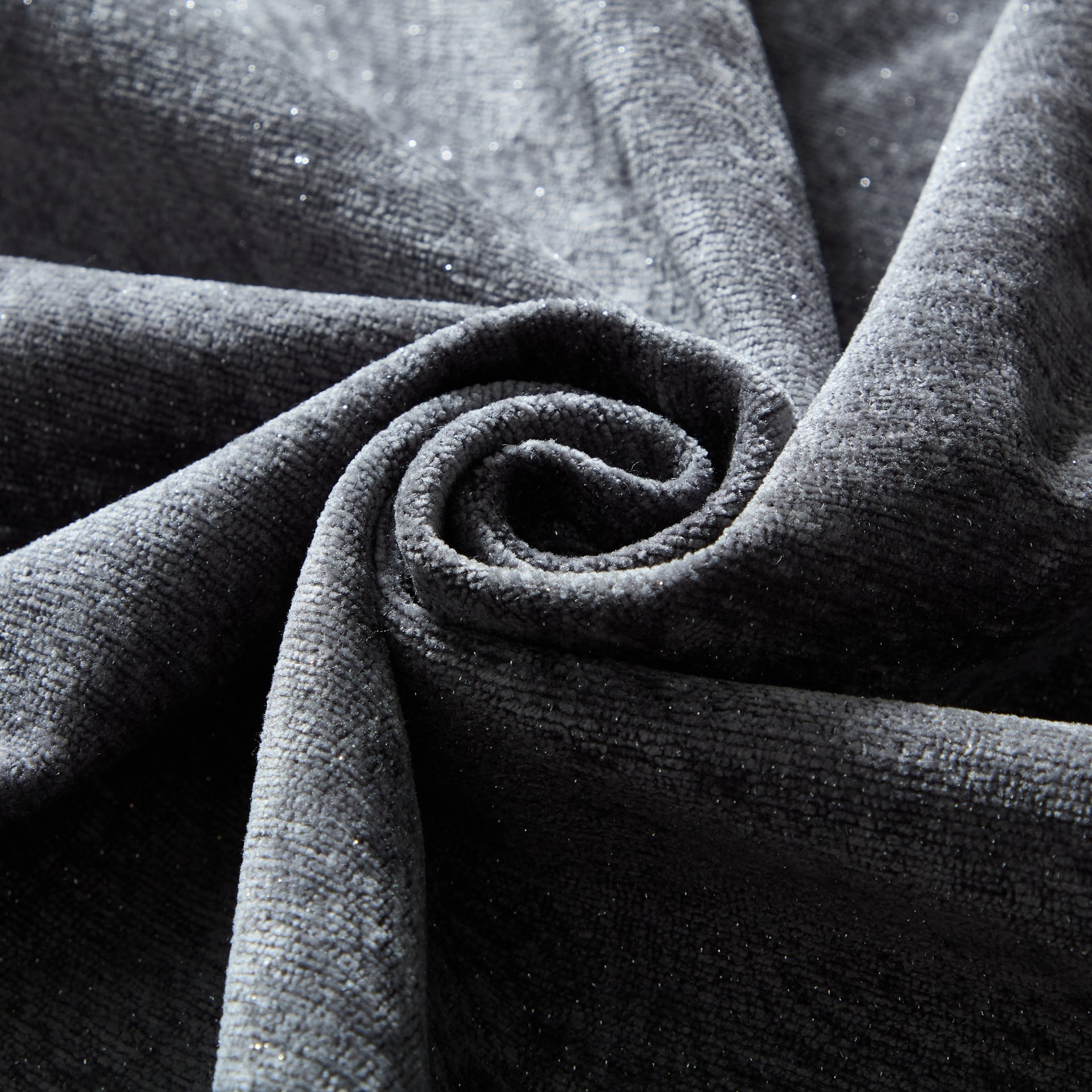 Modern Oversized Modular Sectional Sofa, Sparkling Chenille Fabric Soft Cushion Sofa With 2 Pillows, Diy Combination Tufted Sofa, No Assembly Required - Gray - Image 4