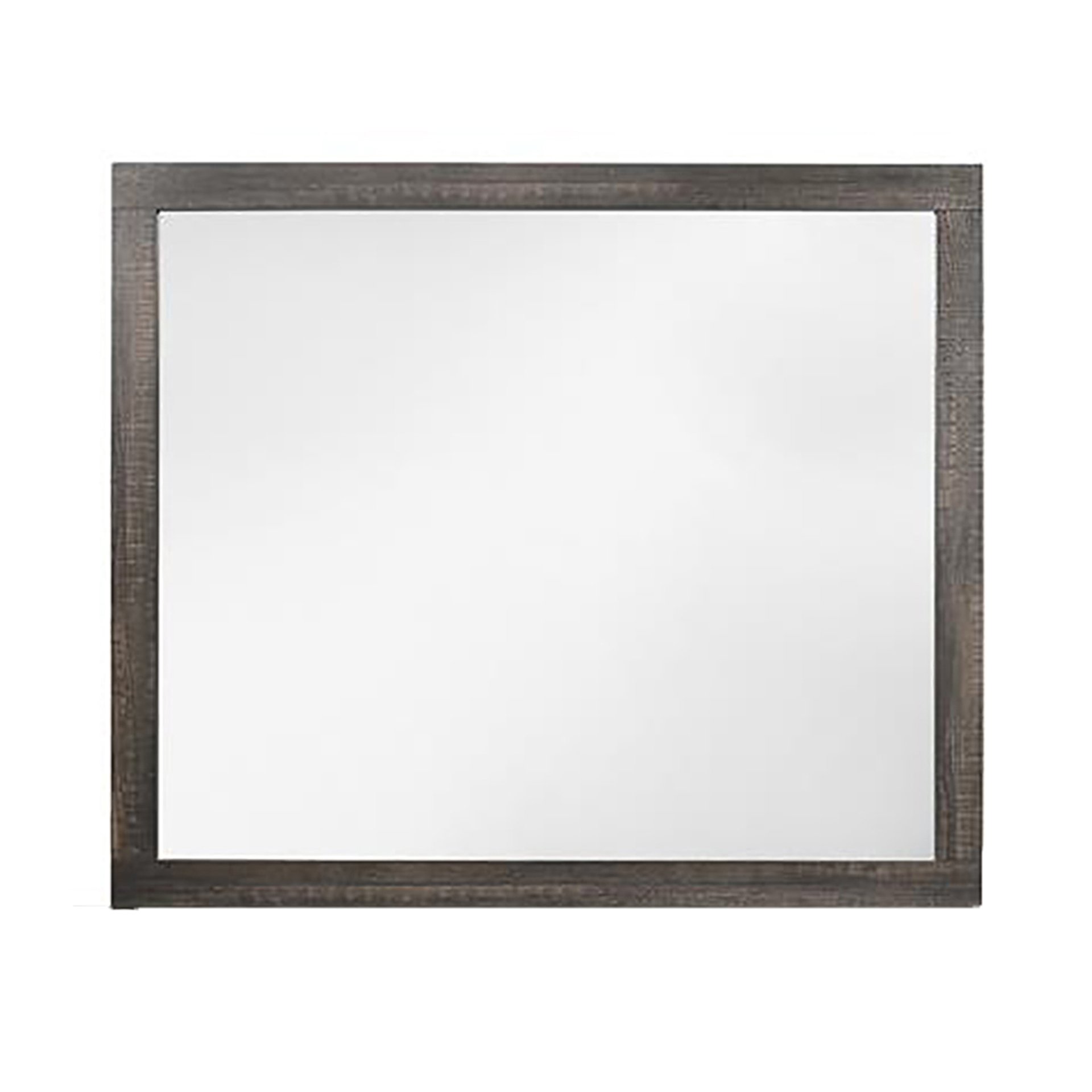 Monica - Mirror With Clean Lines - Dark Oak - Image 4