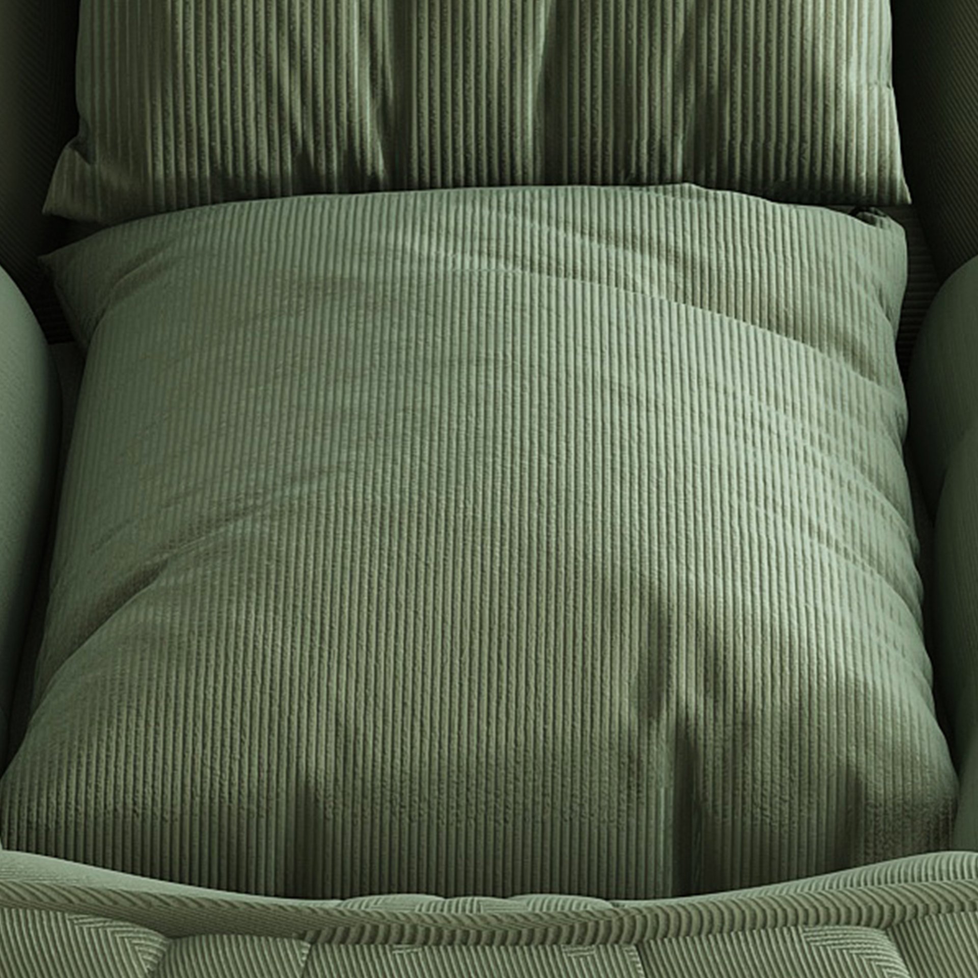 Human Dog Bed, Foldable Lazy Sofa Bed With 5 Adjustable Positions - Green - Image 11