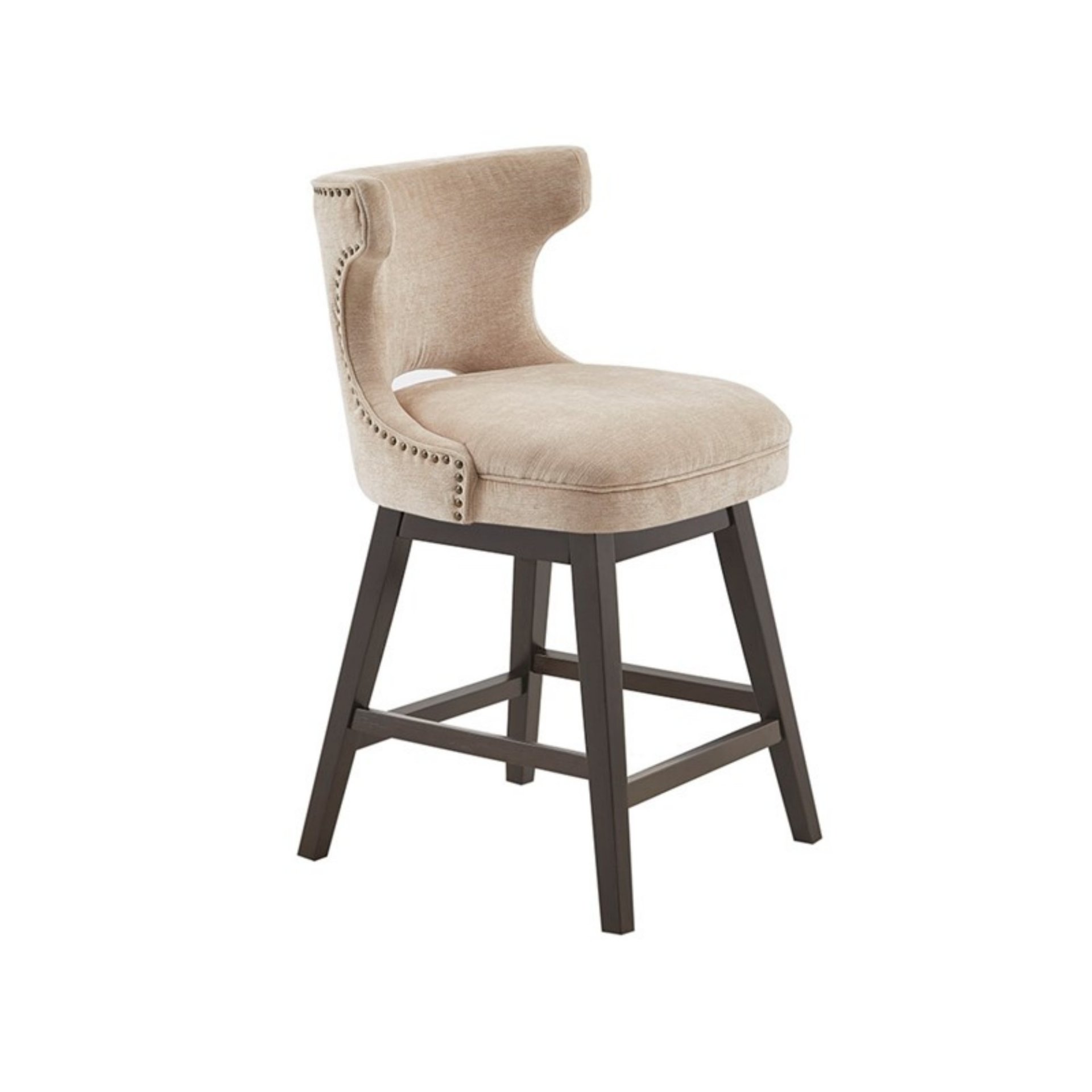 Emmett - Swivel Counter Stool Height - Beige - Image 5