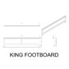 Augusta - King Bed With Lit Headboard, Panel, Low Profile, 5 Piece Set - Beige / Brown - Image 15