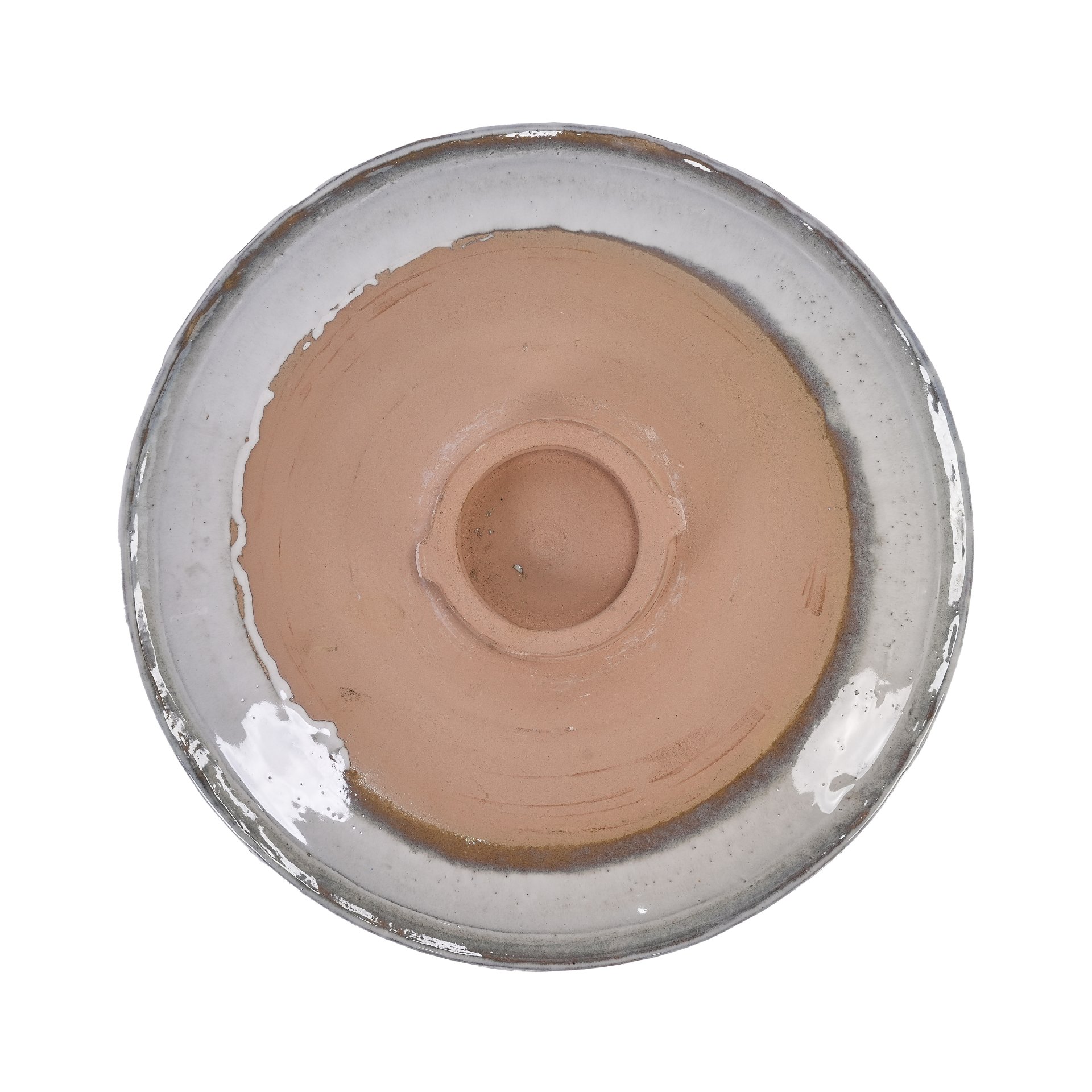 Birdbath For Patio, Garden - White / Pink - Image 15