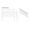 Shaker - King 5 Piece Bedroom Set With LED Lighting And Construction - White - Image 2
