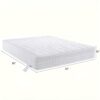 10" Queen Mattress, Innerspring Hybrid With Gel Foam For Motion Isolation, Pressure Relief & Edge Support - White - Image 7