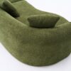 4 Seater Sofa With Chenille Fabric, 30D, 60 Hardness Full Sponge, 4 Pillow For Living Room, Home Furniture Sleeper Sectional Sofa For Apartment - Green - Image 28
