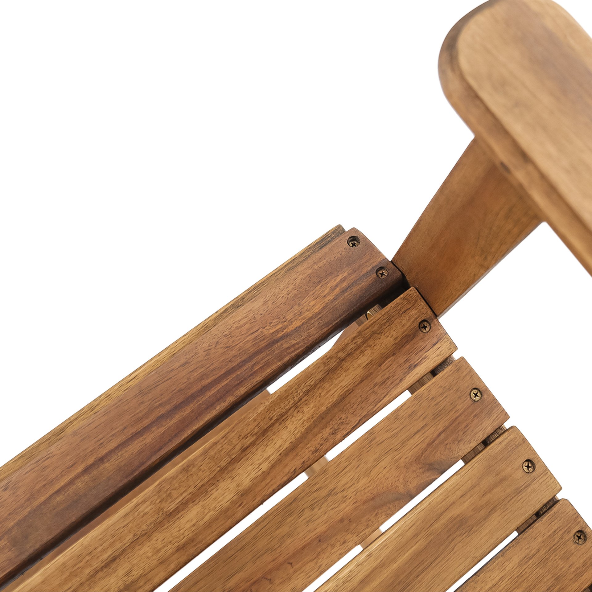 Outdoor Adirondack Barstools (Set of 2) - Natural Stained - Image 15