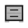Adelaide - Nightstand With Cooler And Speaker - Grey / Black - Image 4