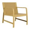 2 Piece Indoor / Outdoor Furniture Set (One Chair And 1 Coffee Table), UV Resistant, Waterproof And Durable - Brick Yellow - Image 10
