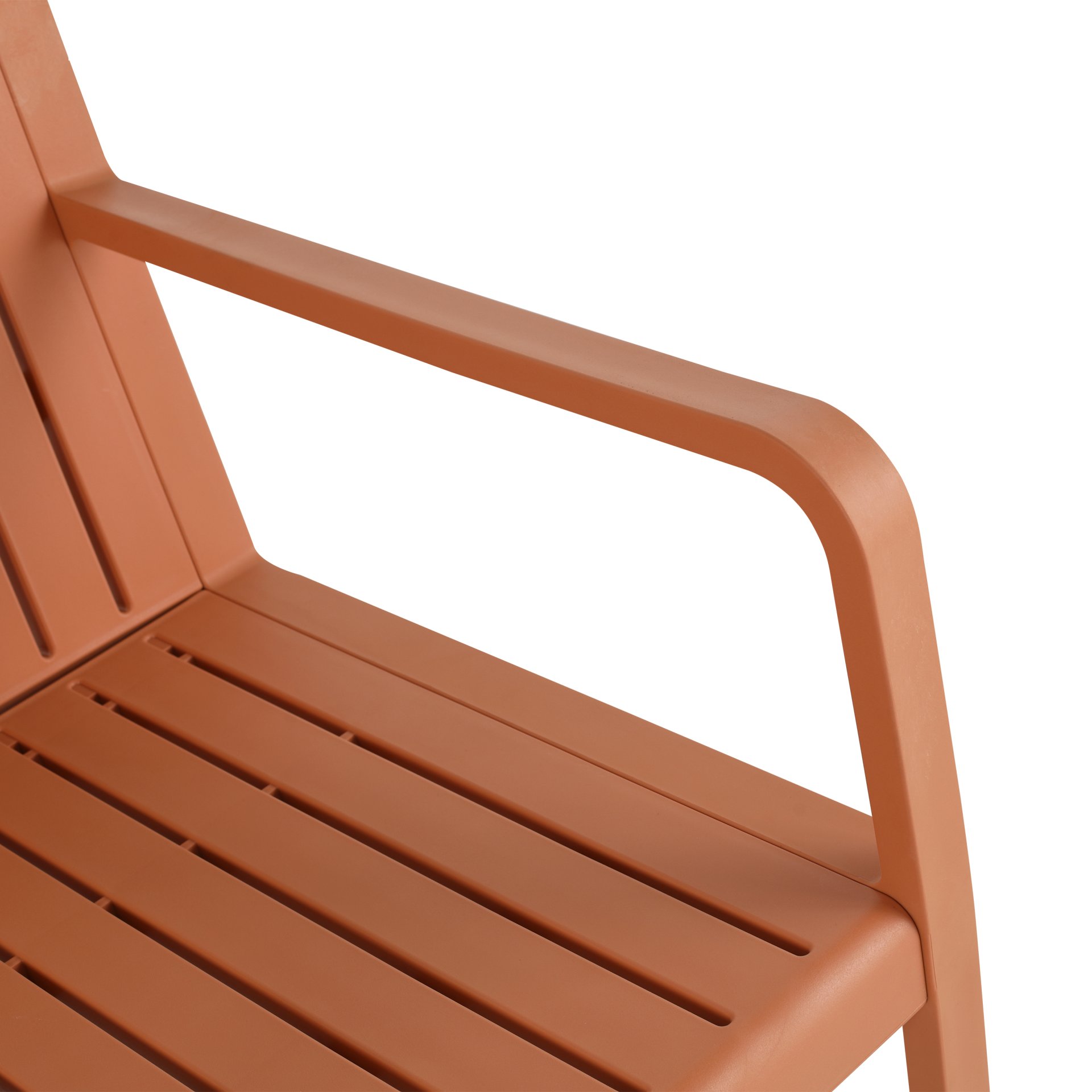 2 Piece Indoor / Outdoor Furniture Set (1 Chair And 1 Coffee Table), UV Resistant, Waterproof And Durable - Apricot Brown - Image 12
