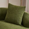 4 Seater Sofa With Chenille Fabric, 30D, 60 Hardness Full Sponge, 4 Pillow For Living Room, Home Furniture Sleeper Sectional Sofa For Apartment - Green - Image 31