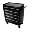 5 Drawers Multifunctional Tool Cart With Wheels - Black - Image 8