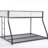 Adam - Twin Over Full Bunk Guard Rail - Black With White Mesh - Image 20