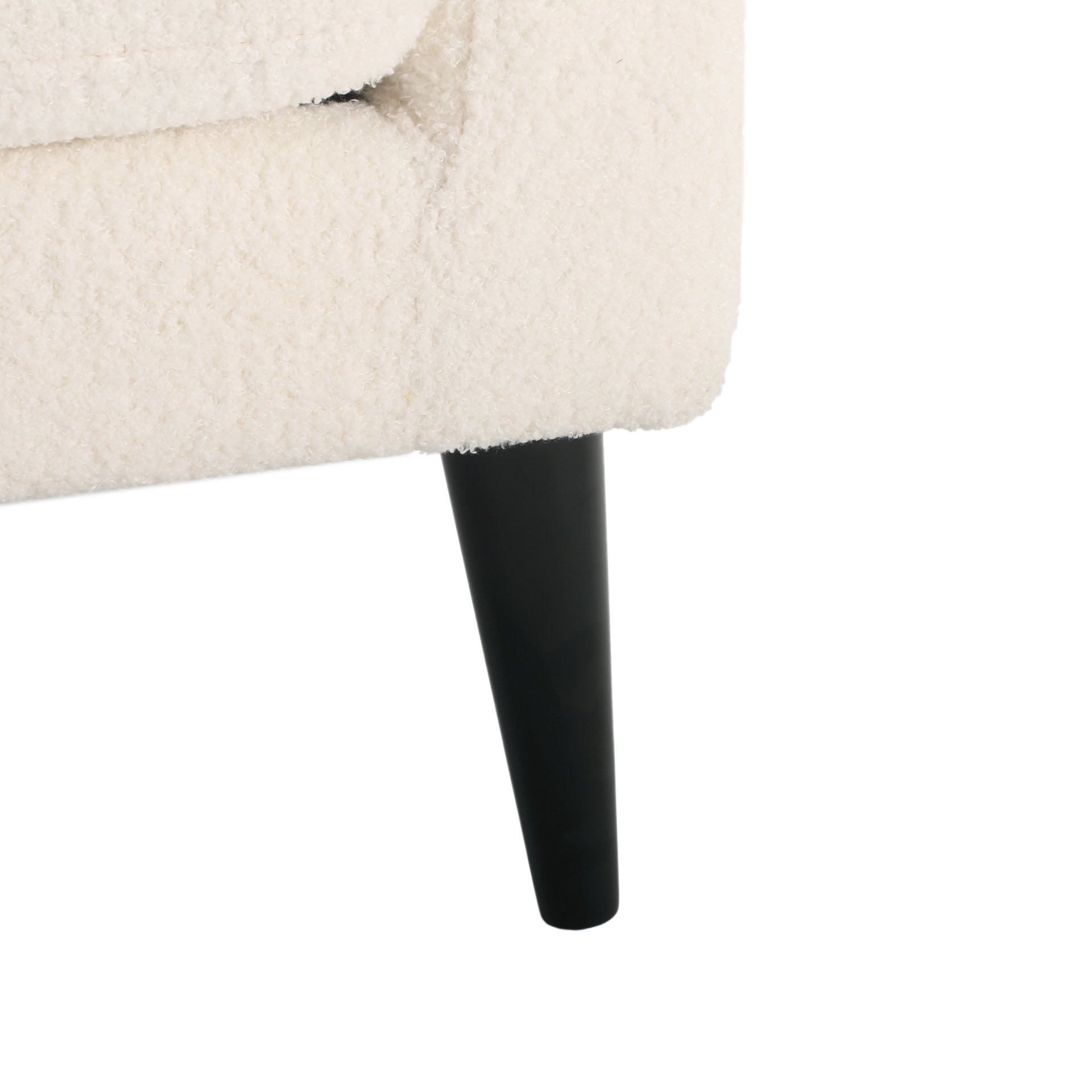 Modern Design Style Loveseat - White - Image 7