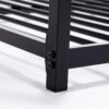 Adam - Twin Over Full Bunk Guard Rail - Black With White Mesh - Image 25