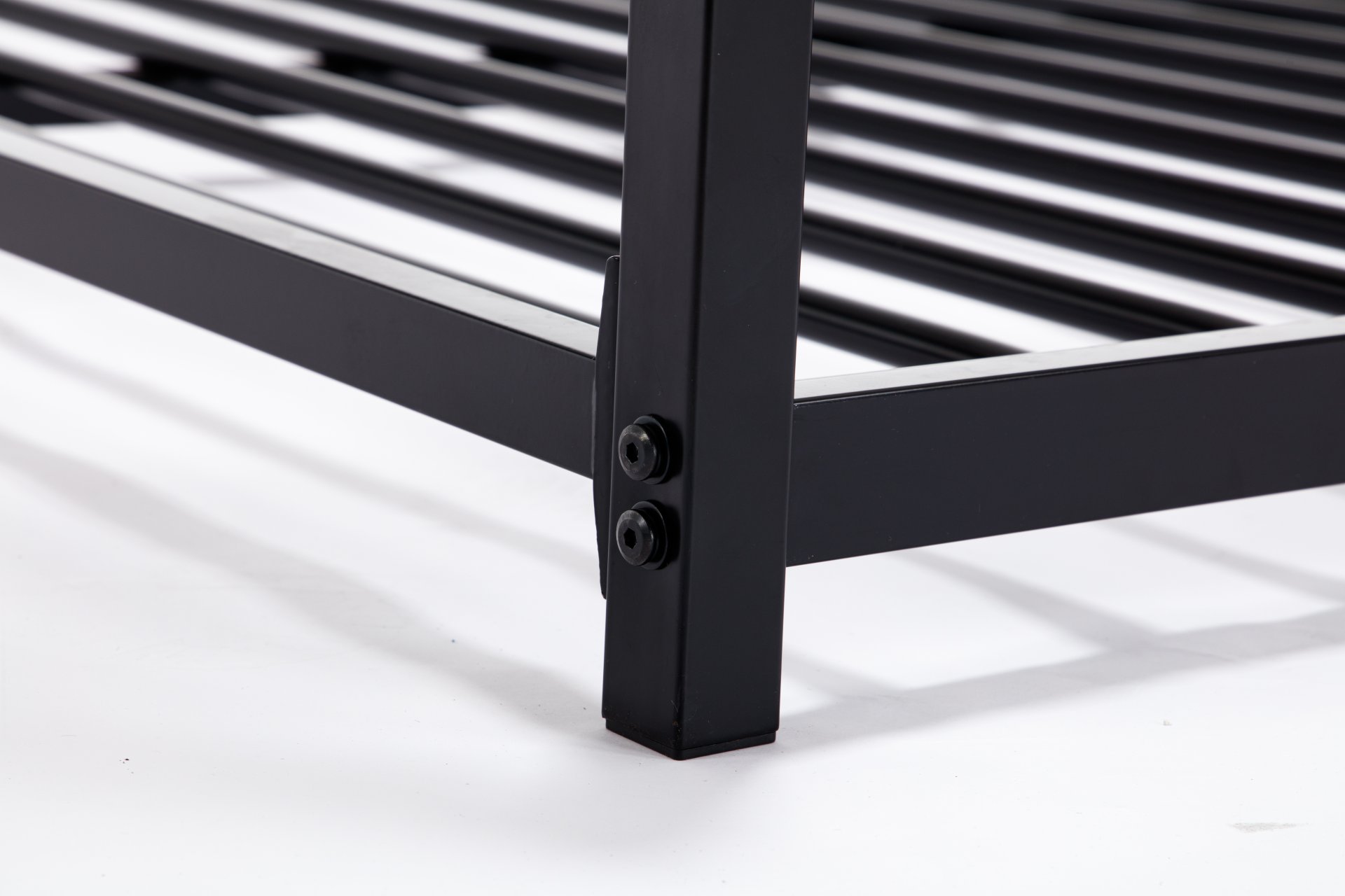 Adam - Twin Over Full Bunk Guard Rail - Black With White Mesh - Image 25