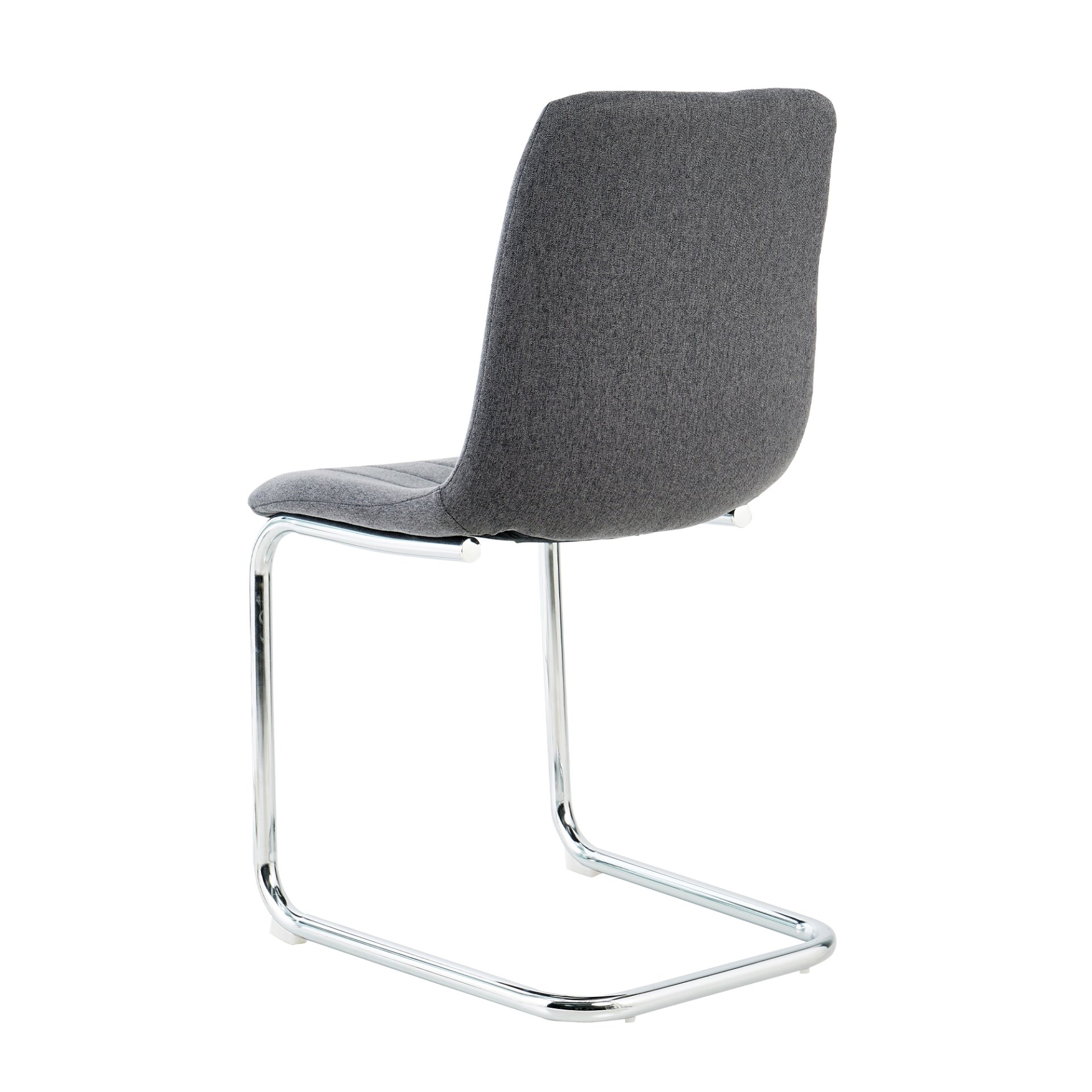 Modern Simple Light Luxury Dining Chair (Set of 4) - Dark Gray - Image 14