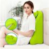 Ergonomic Spinal Posture Support Bed Pillow - Green - Image 7