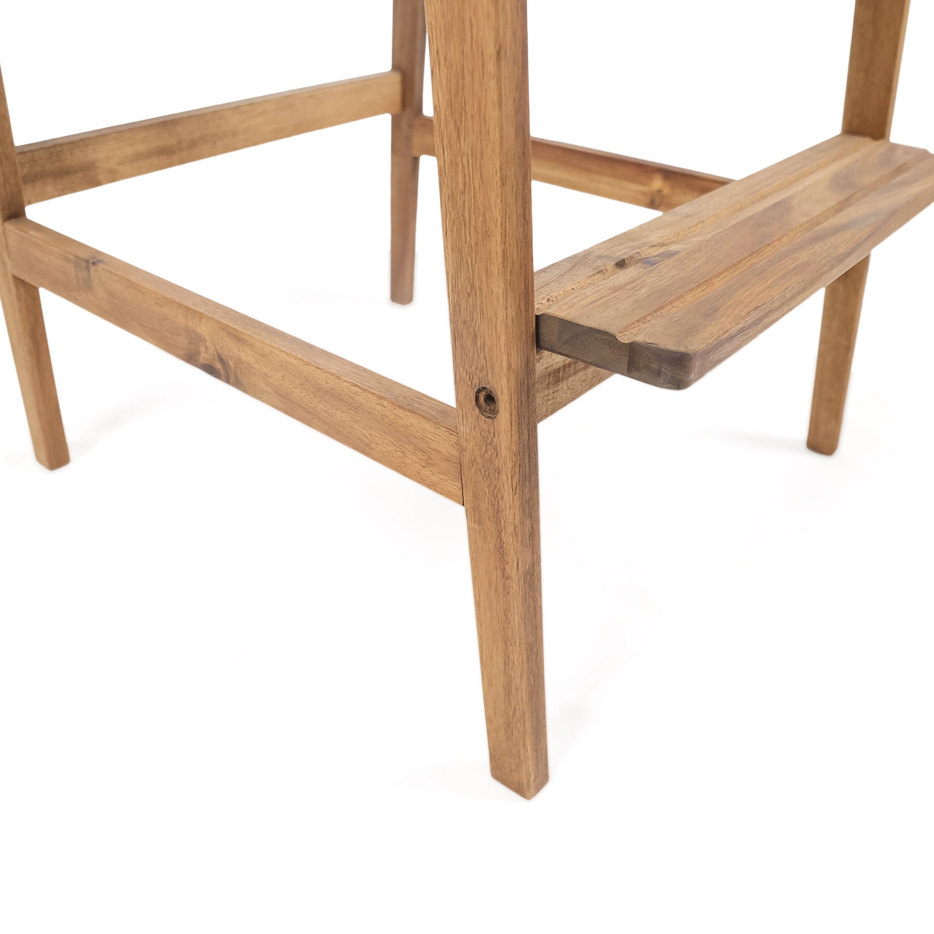 Outdoor Adirondack Barstools (Set of 2) - Natural Stained - Image 16
