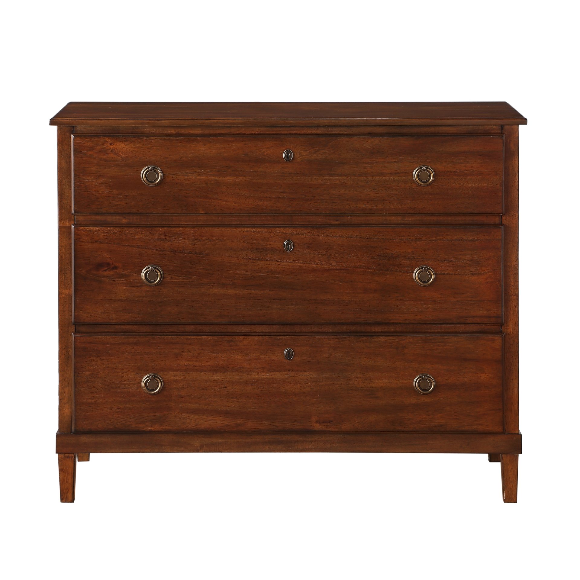 Chamberlin - 3 Drawer Dresser - Brown - Image 9