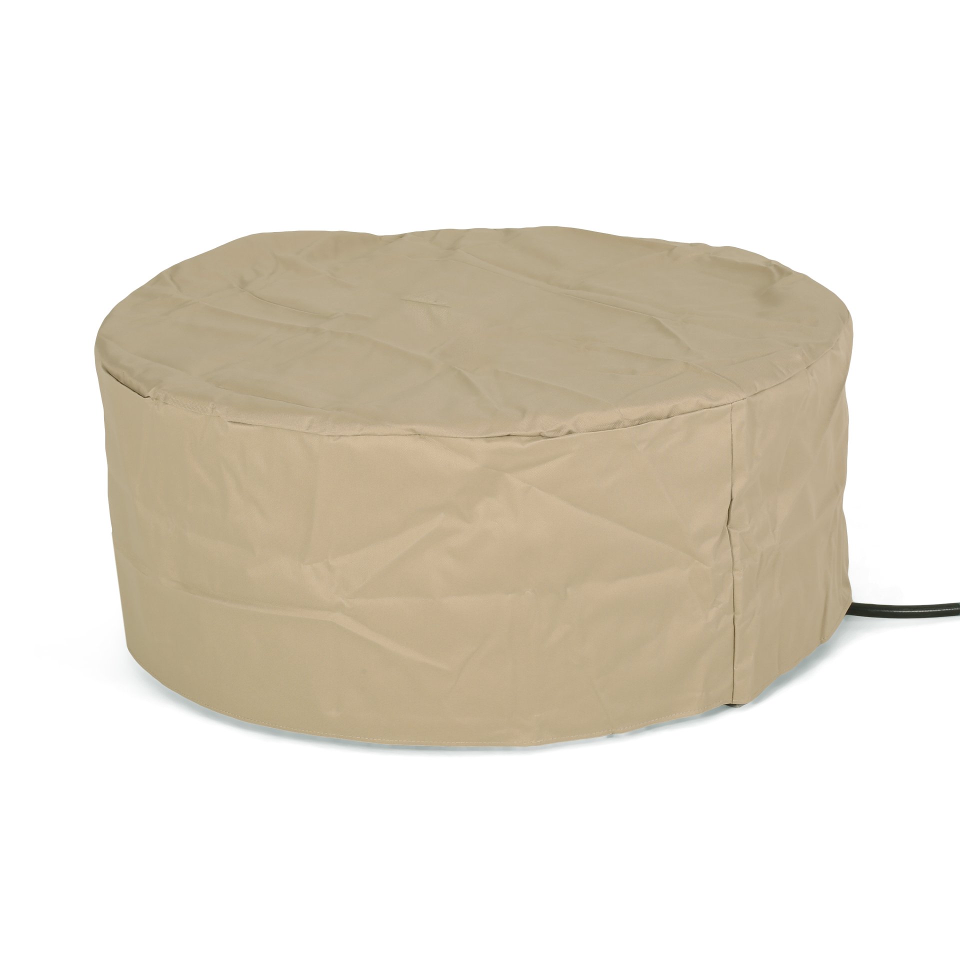 Wellington - Round Iron Fire Pit With 40, 000 Btu Output - Stone Gray - Image 9