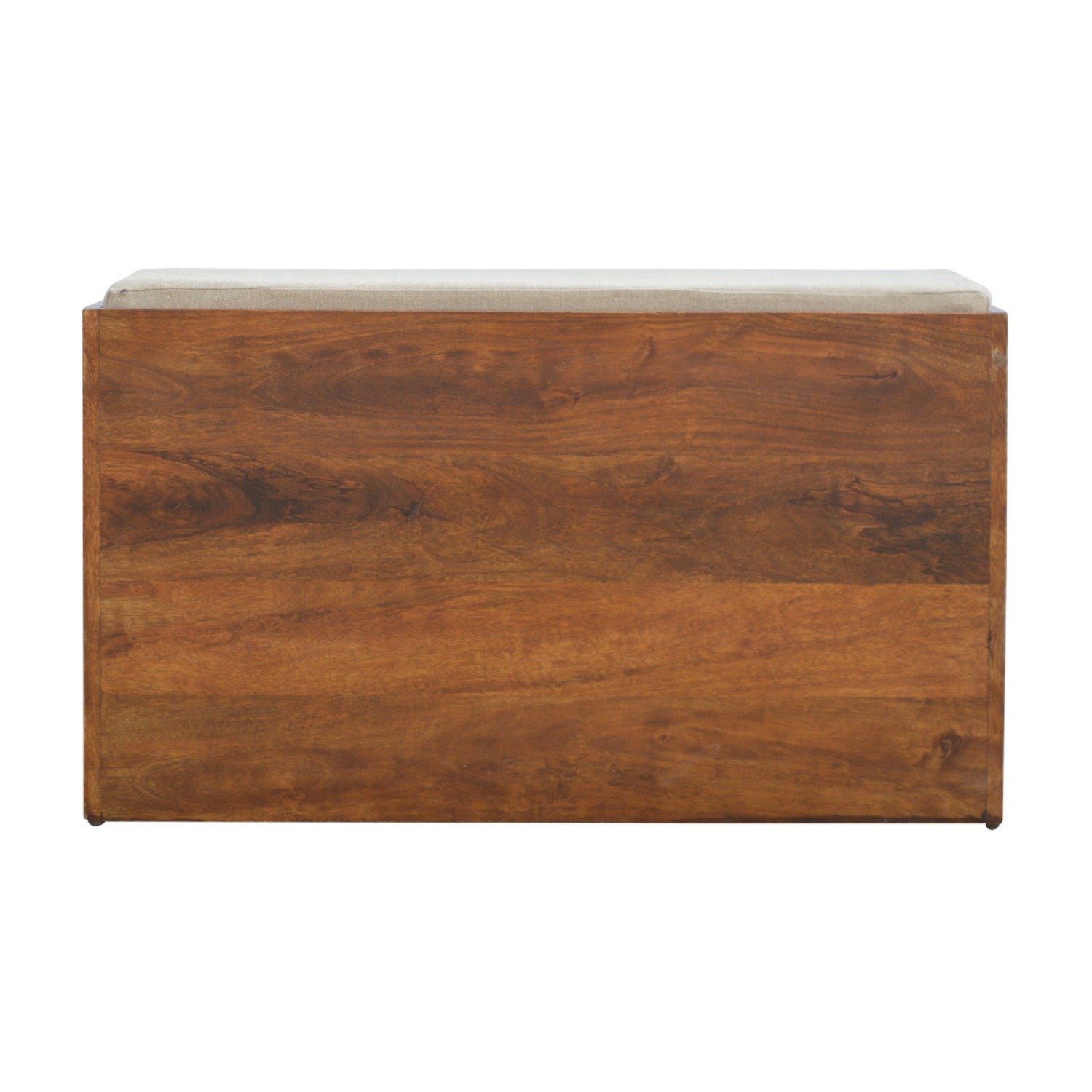 Pull Out Shoe Bench - Chestnut / Mud Linen - Image 11