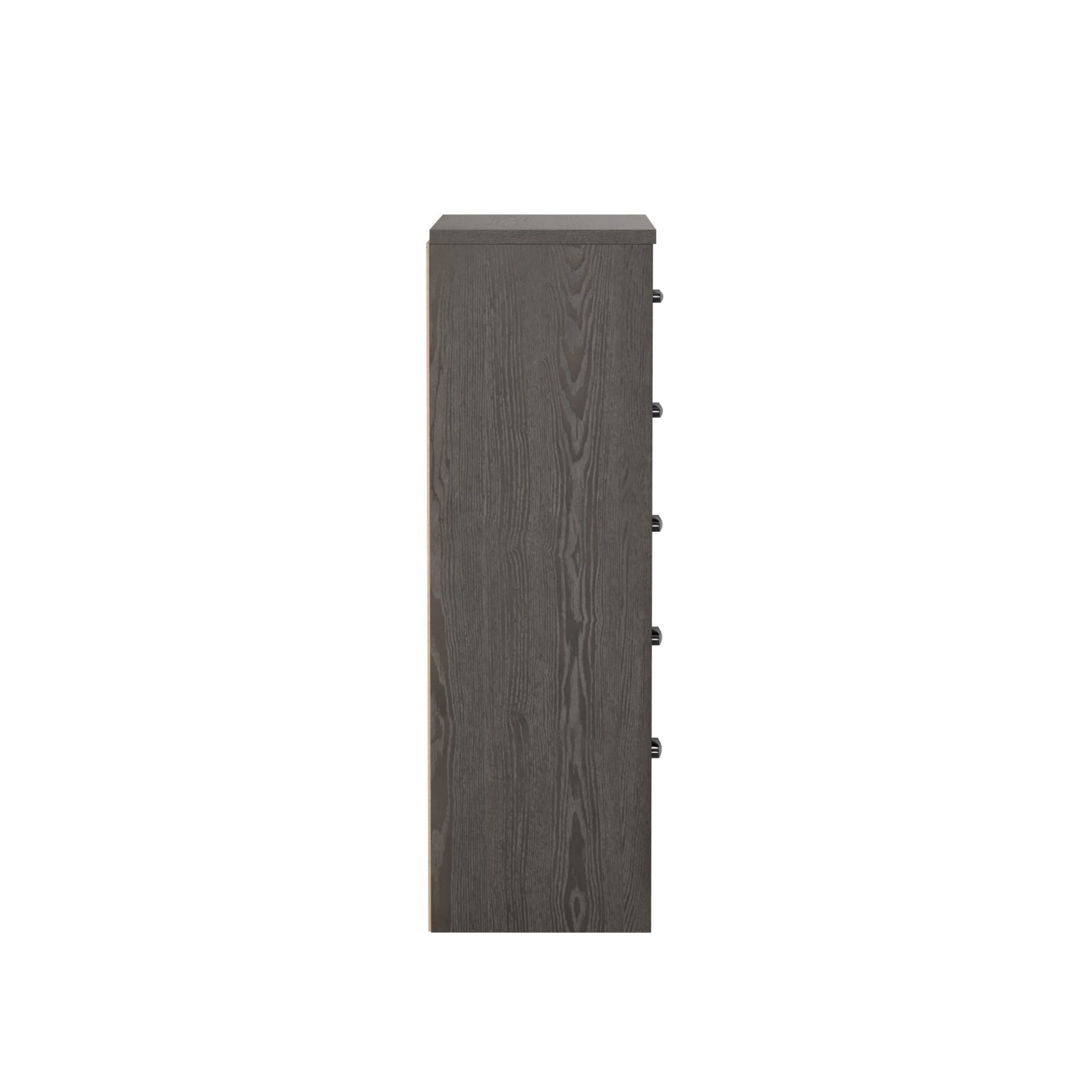 5 Drawer Dresser - Gray / Brown - Image 5