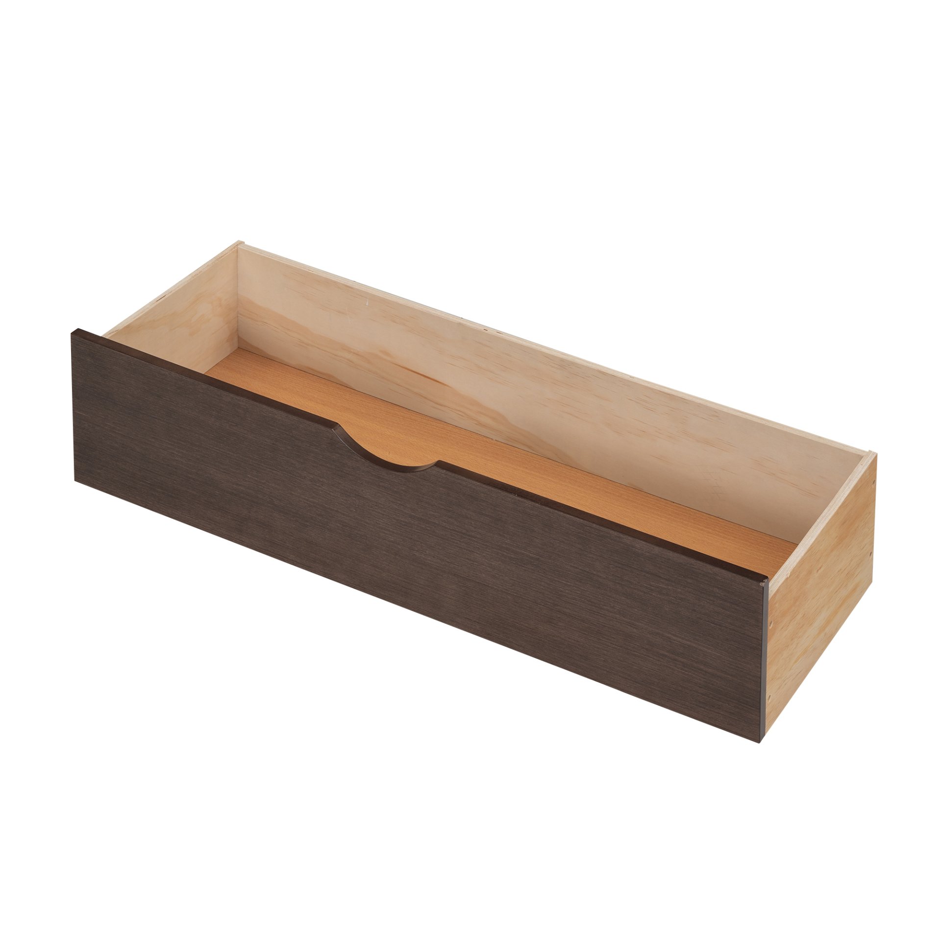 Full Size Storage Platform Bed With Pull Out Shelves, Twin Trundle, And 2 Drawers - Espresso - Image 16