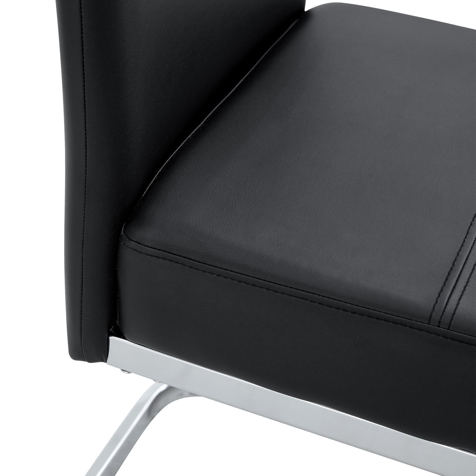 (Set of 4) Thickened Dining Chairs With Built In Spring Packages And Ergonomic Design Perfectly Blending Comfort And Elegance - Black - Image 13