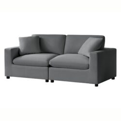 Caylie - Modular 2 Piece Sofa - Charcoal