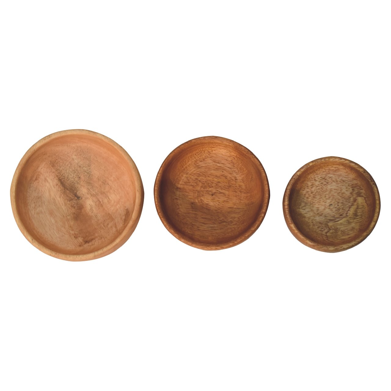Fruit Bowl (Set of 3) - Light Brown - Image 6