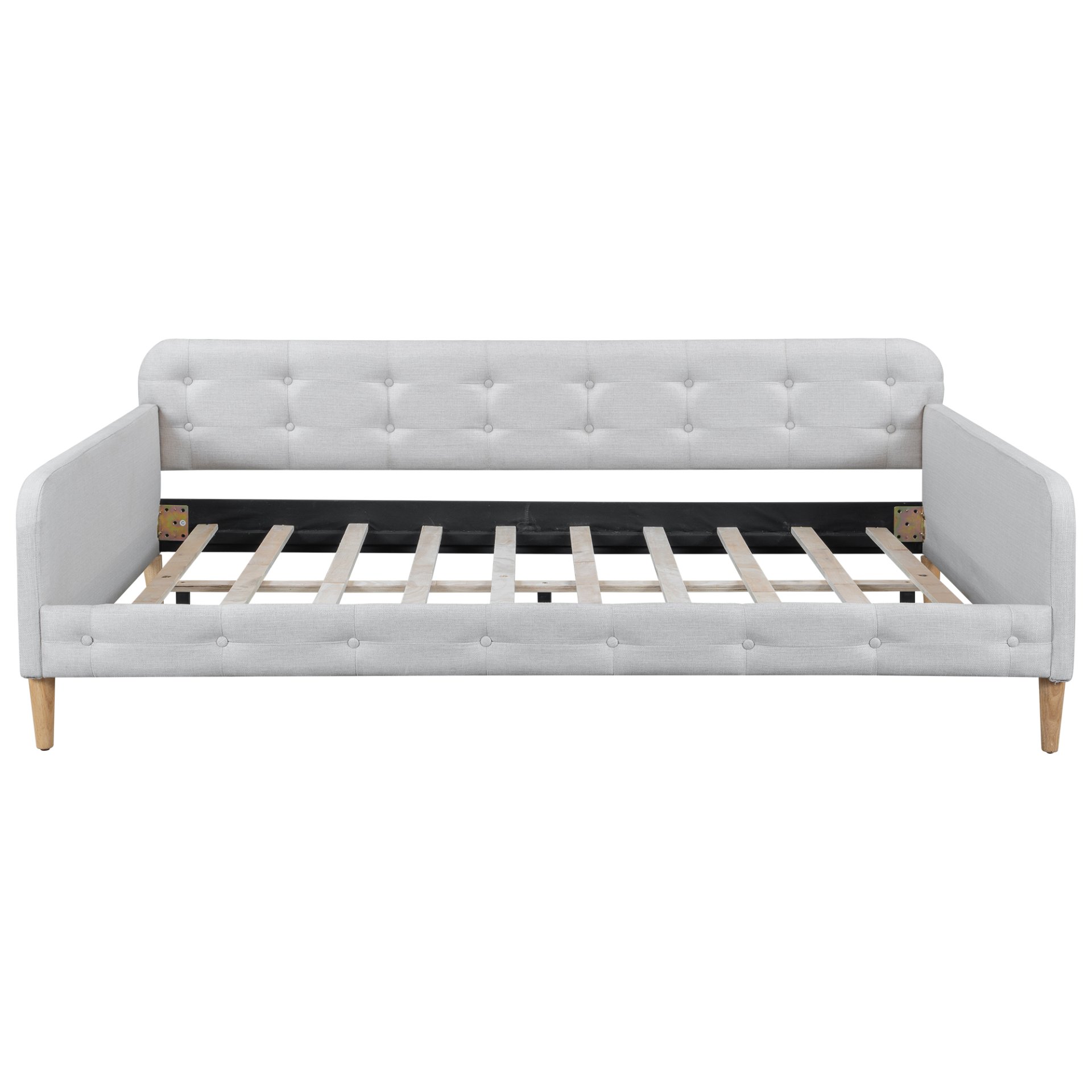 Full Size Upholstered Daybed - Beige - Image 9