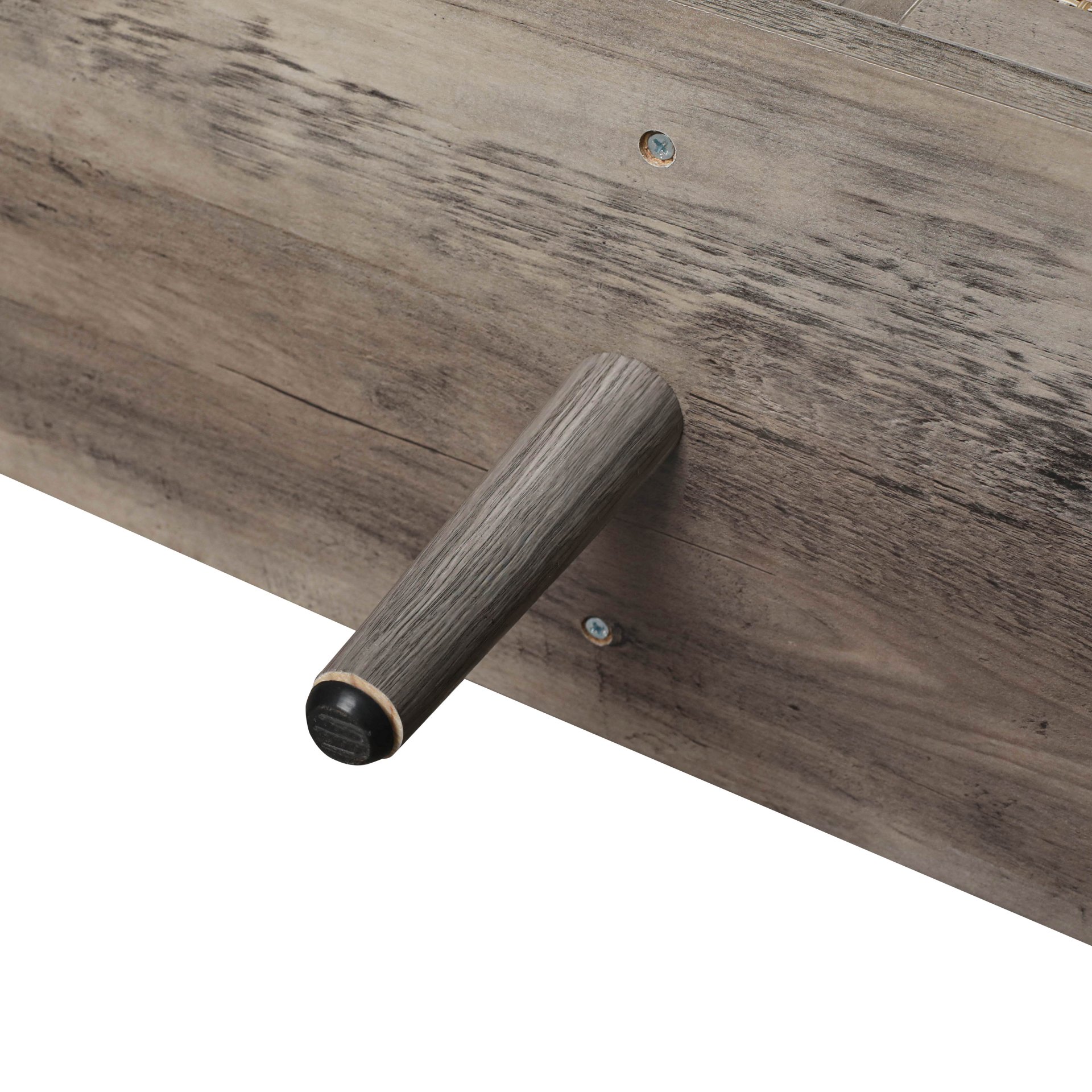 4 Door Shoe Rack, Freestanding Modern Shoe Storage Cabinet, For Entryway - Dark Gray - Image 22